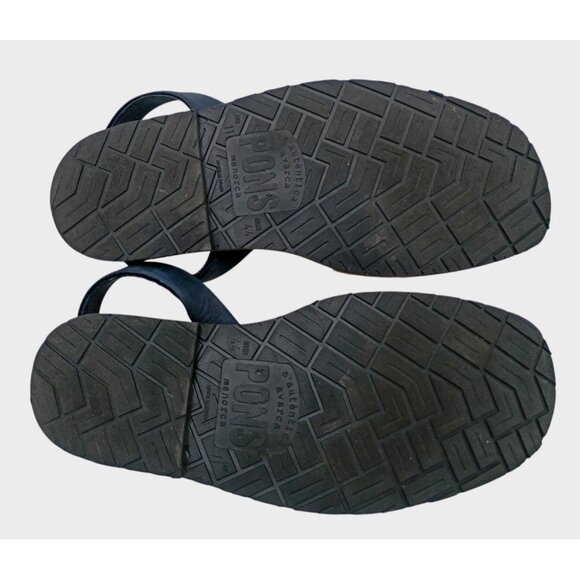 Pons Avarcas Shoes Mens Size EU 44 US 11 Leather Handmade Minorcan Sandals Spain - Picture 3 of 8